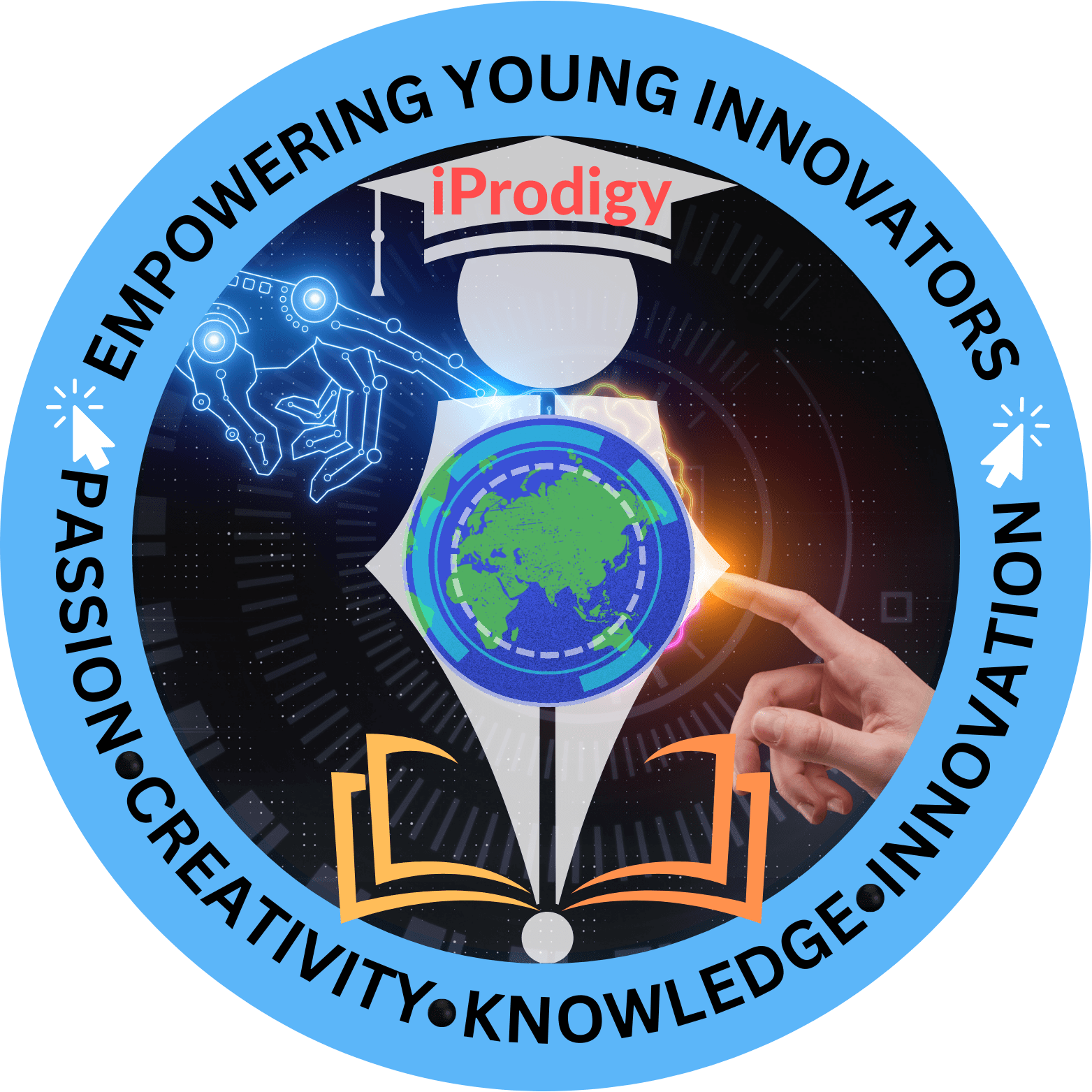 iProdigy logo Empowering Young Innovators